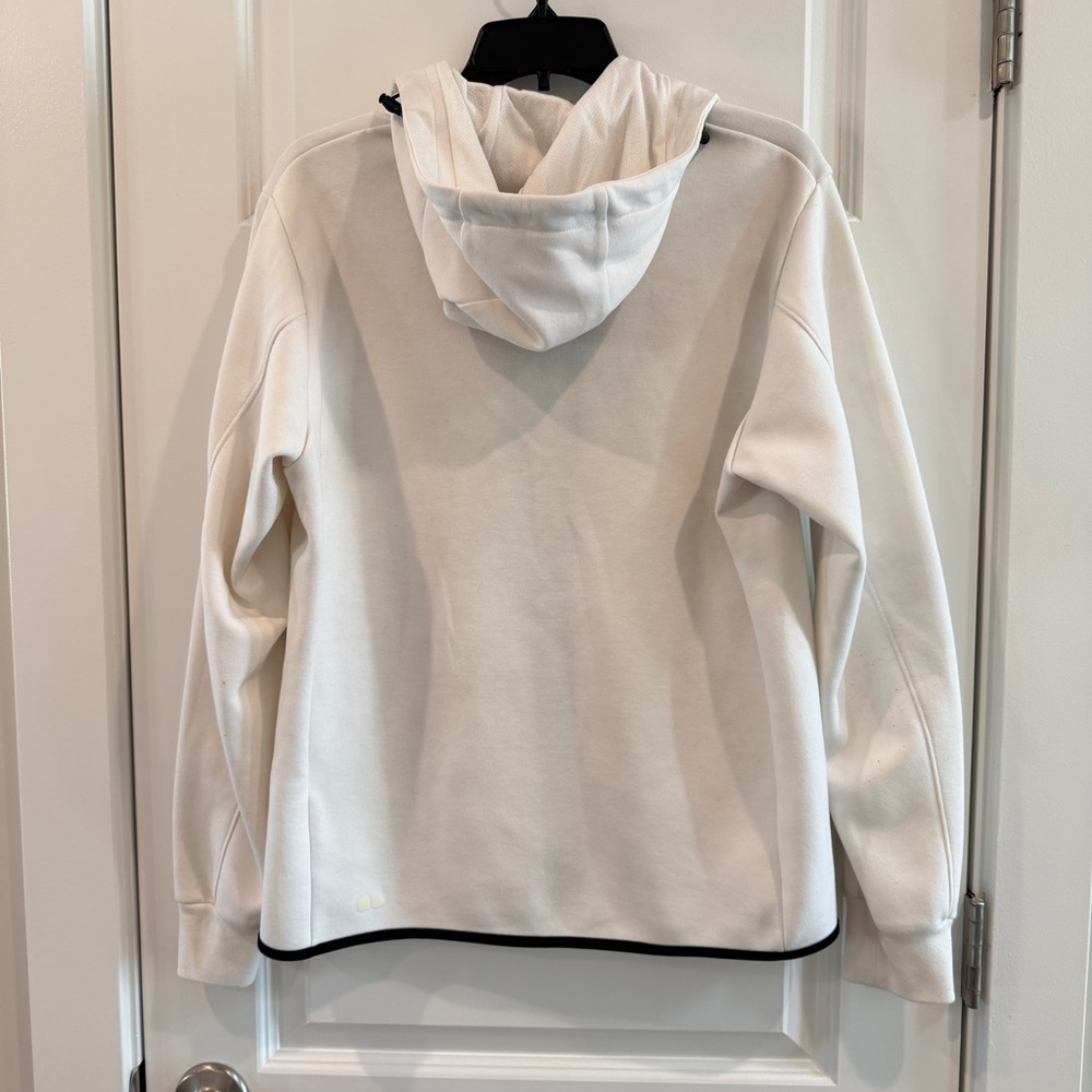 Uniqlo Men’s White Activewear Full Zipper Hooded Jacket sz M - Picture 8 of 12